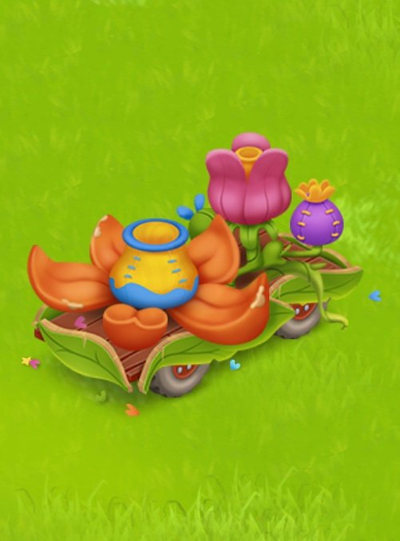 Turuncu Çiçek - Hay Day Ücretsiz Hediye