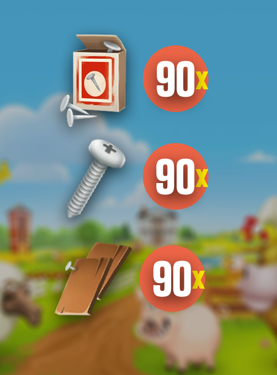 Hay Day 90x Ambar Malzemesi