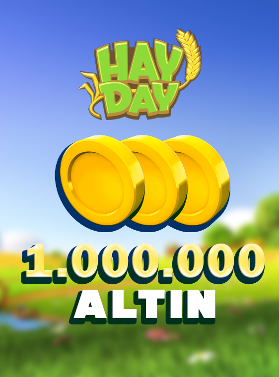 Hay Day 1.000.000 Altın Satın Al