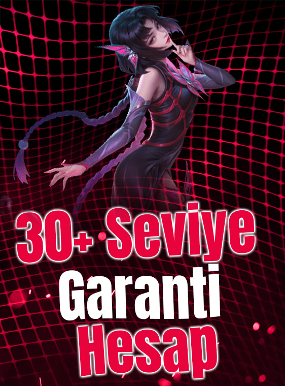 MLBB 30+ Level Garanti Hesap