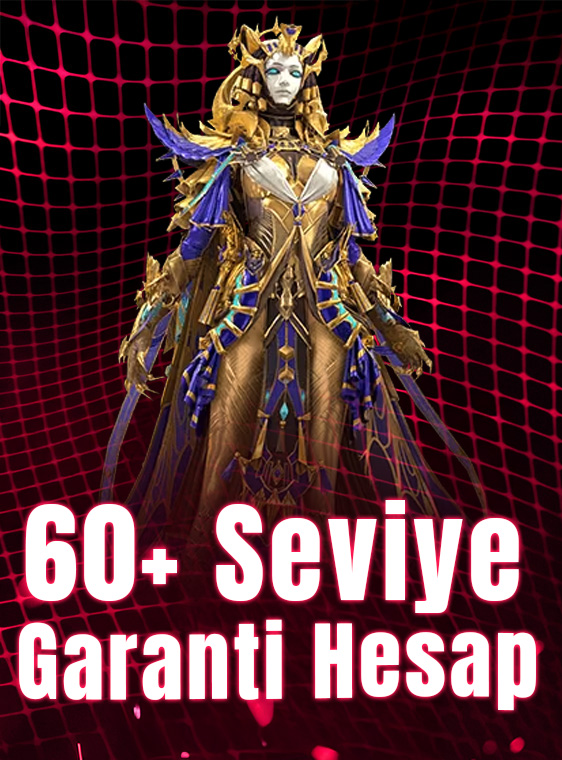 PUBG Mobile 60+ Seviye Garanti Hesap