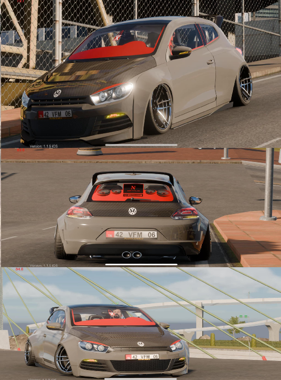 CPM 2 Karbon Kaput Scirocco