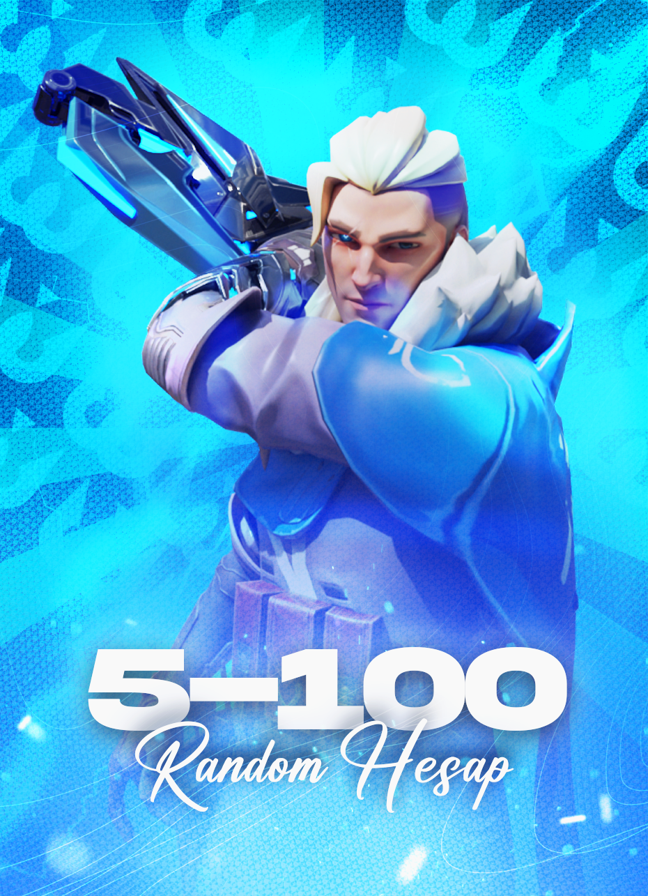 Valorant 5-100 Skinli Hesap