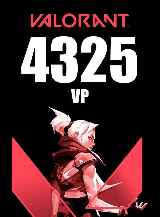 Valorant 4325 VP