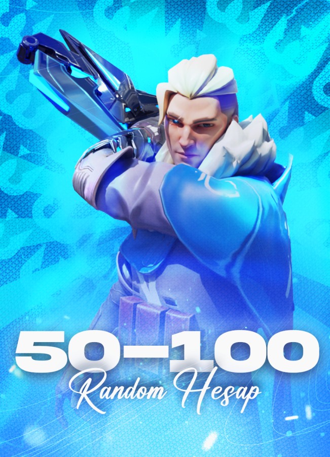 Valorant 50-100 Skinli Hesap