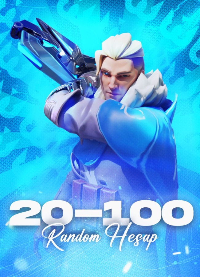 Valorant 20-100 Skinli Hesap
