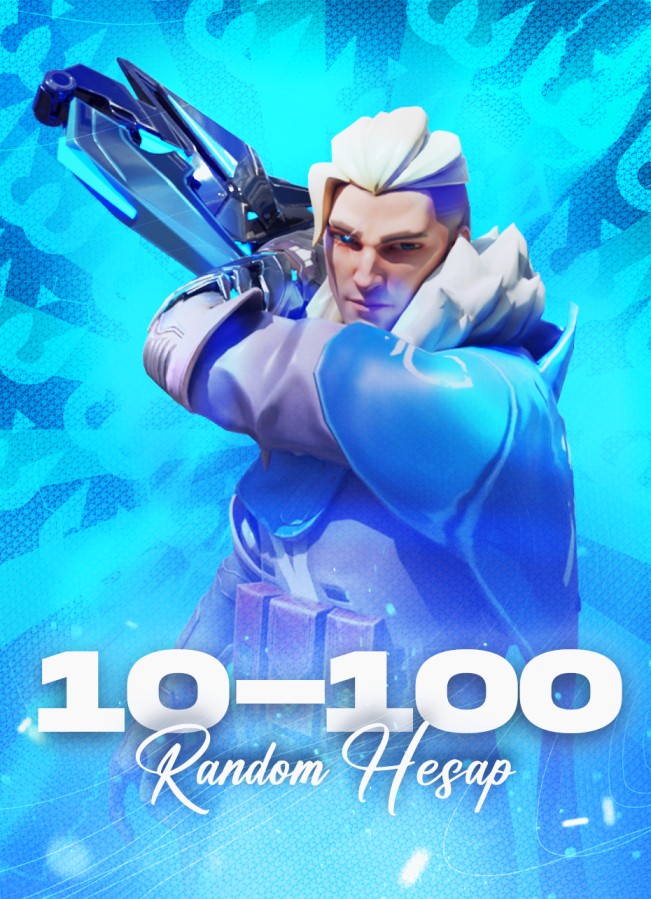 Valorant 10-100 Skinli Hesap