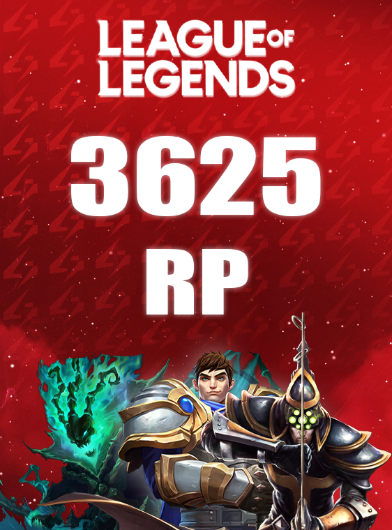 League of Legends 3625 RP