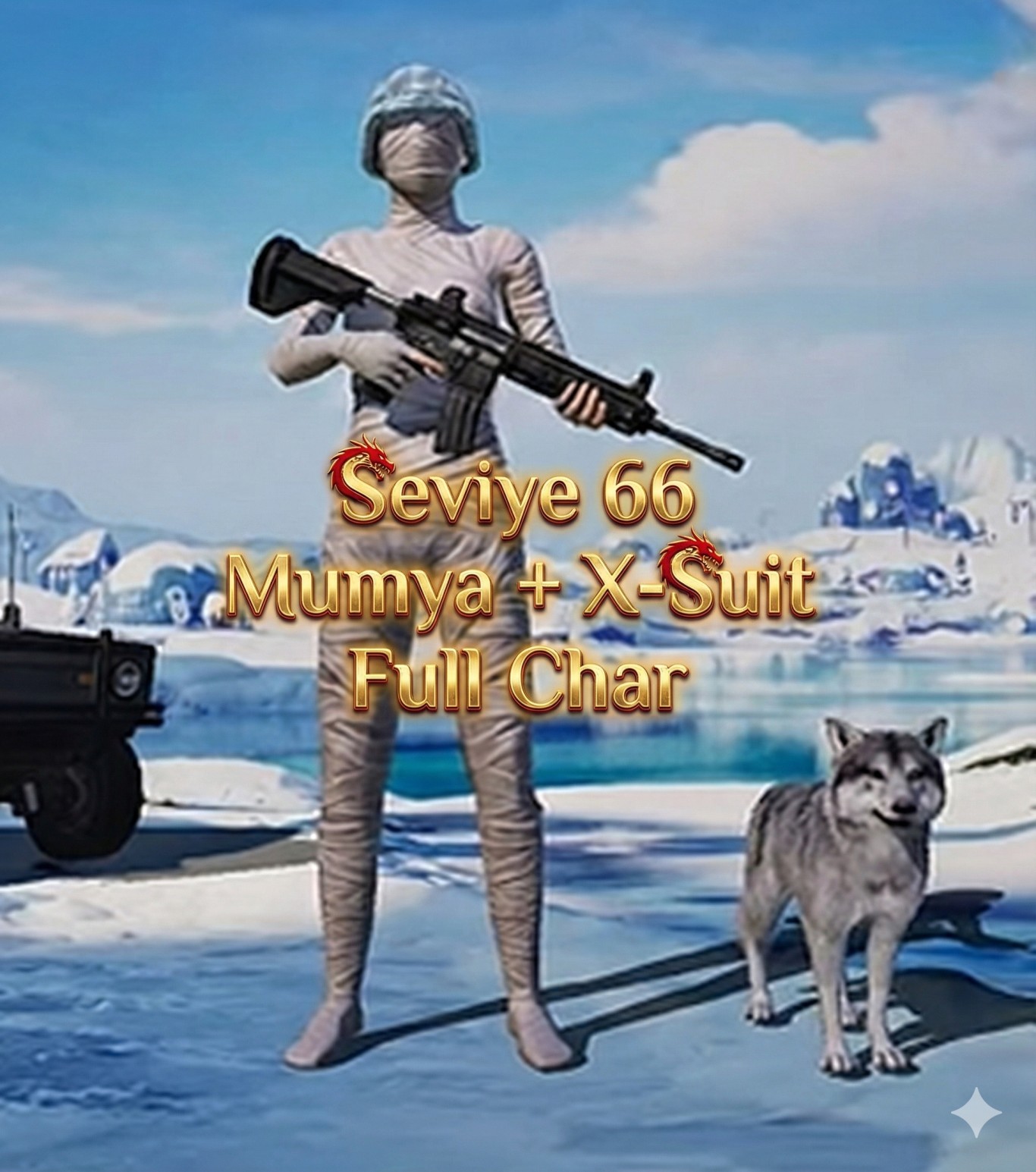 Mumyalı, X-Suitli Ucuz Pubg Hesap