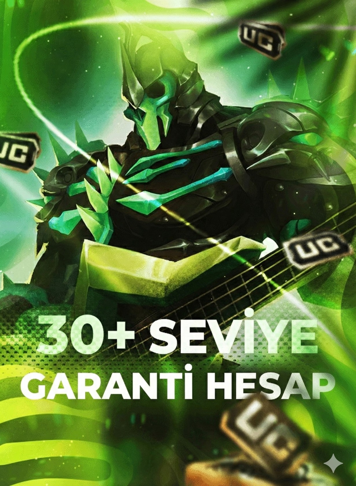 PUBG Mobile 30+ Seviye Garanti Hesap