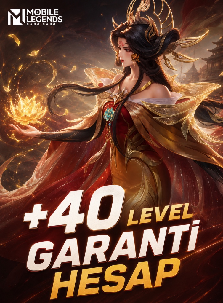 MLBB 40+ Level Garanti Hesap
