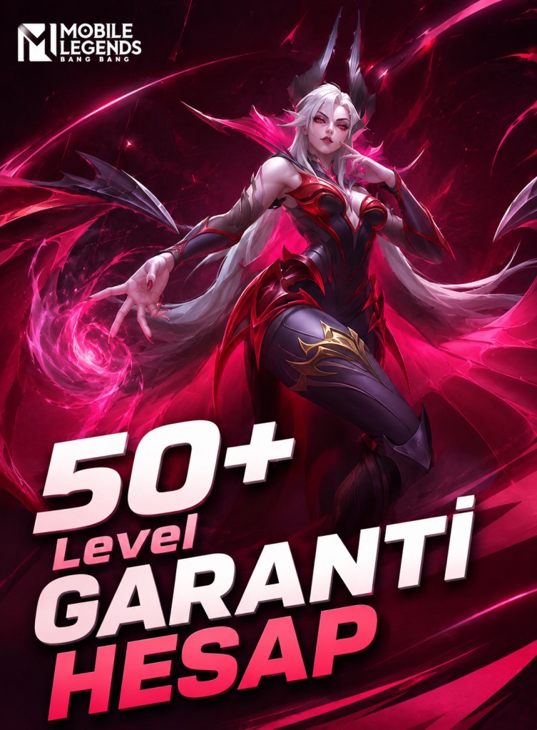 MLBB 50+ Level Garanti Hesap
