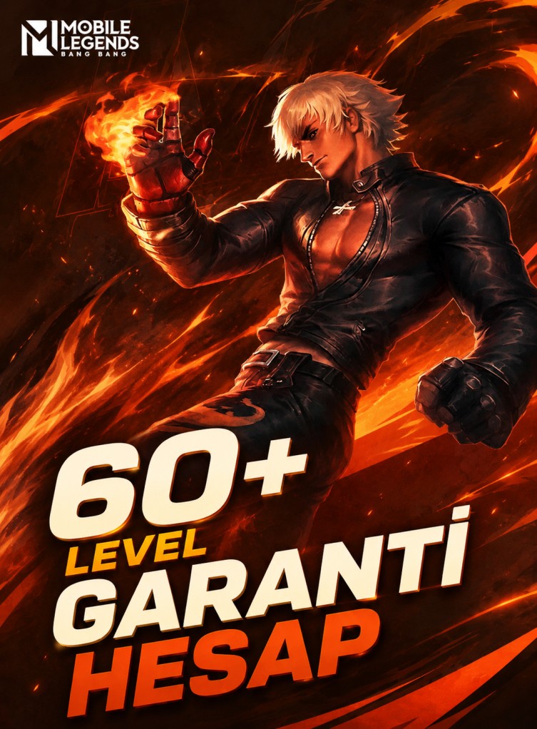 MLBB 60+ Level Garanti Hesap