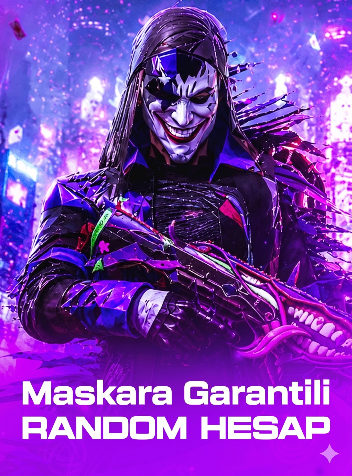 PUBG Mobile Maskara Random Hesap
