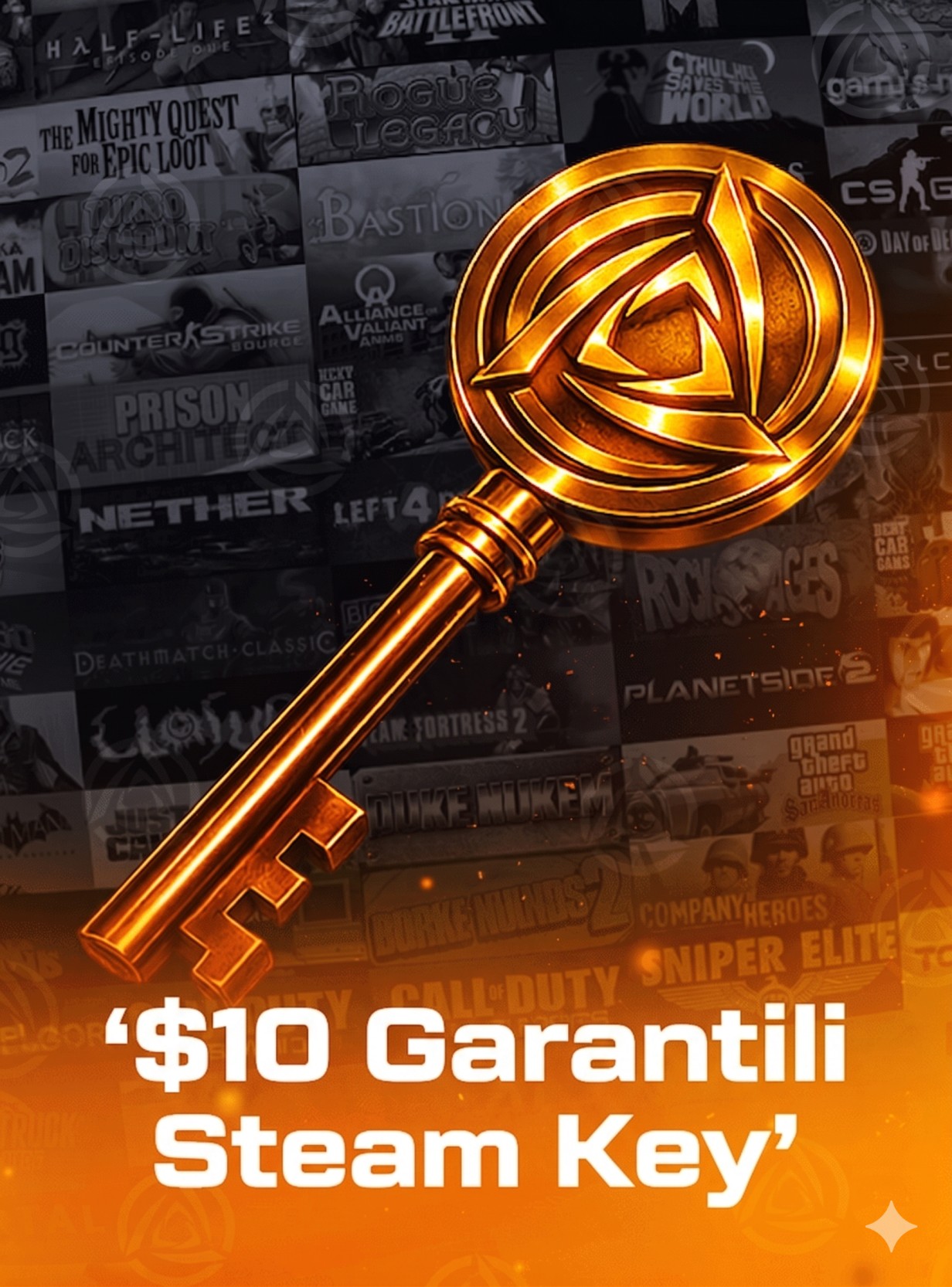 Steam Random Key (10$)