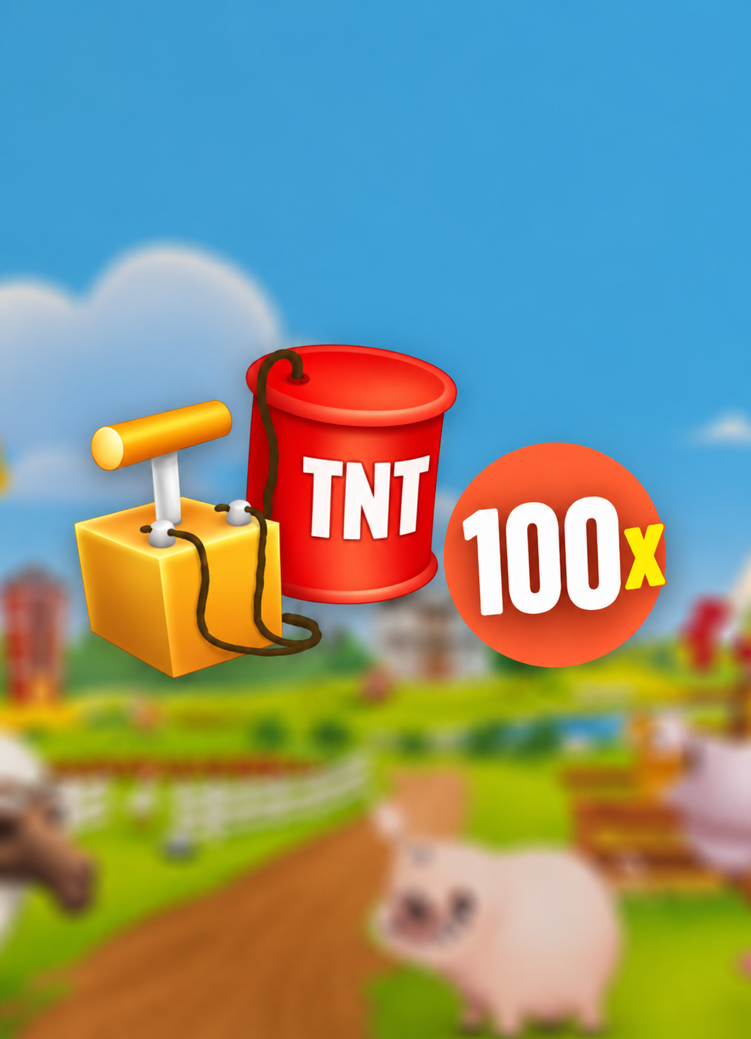Hay Day 100x Patlayıcı varil