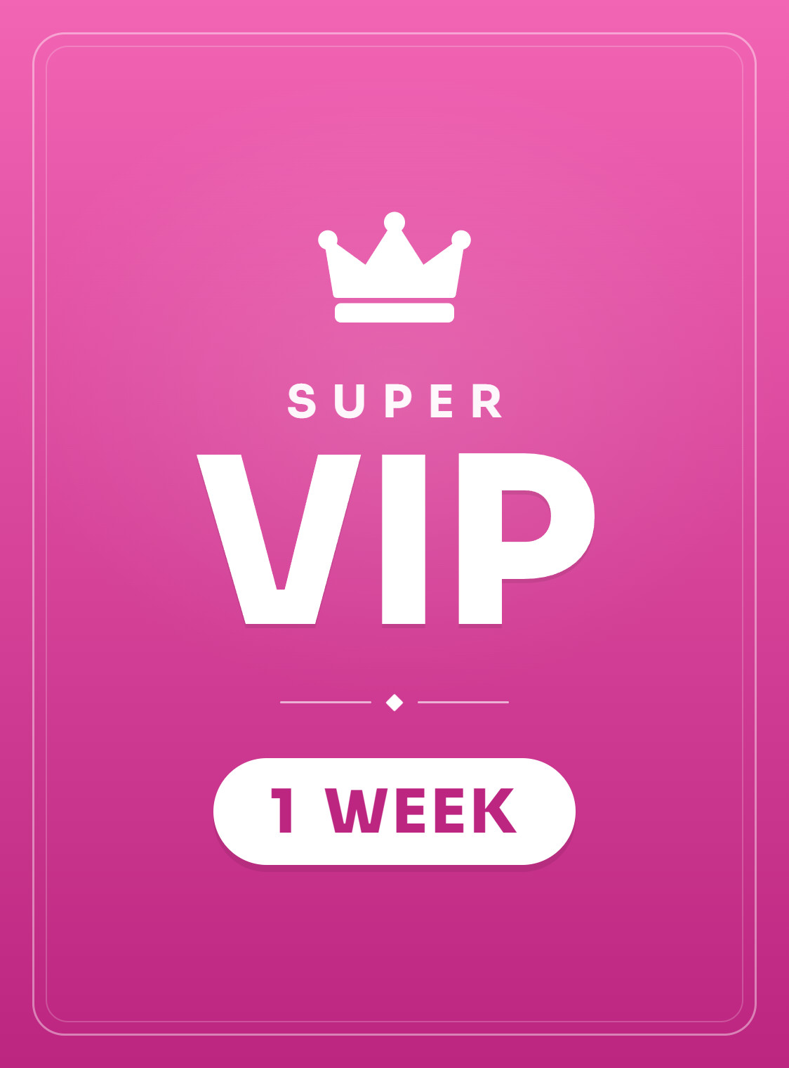 Super VIP 1 неделя