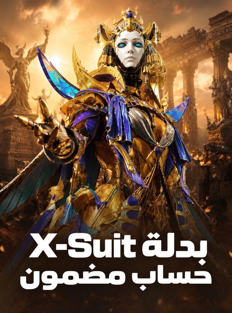 حساب PUBG Mobile عشوائي مع X-Suit